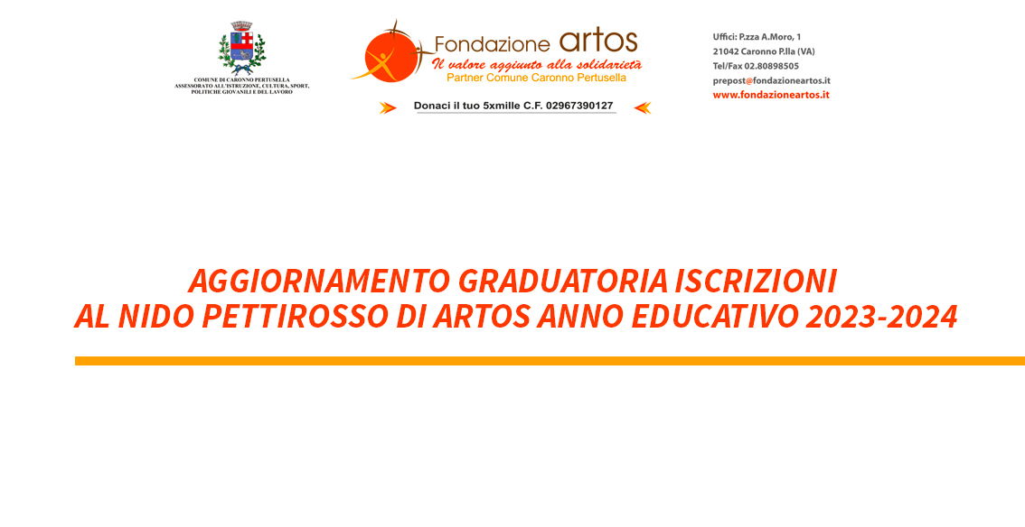 Aggiornamento graduatoria Nido