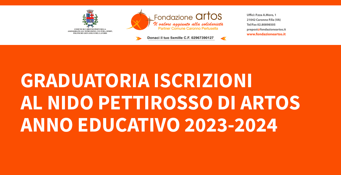 graduatoria definitiva ammissioni 2023-2024f