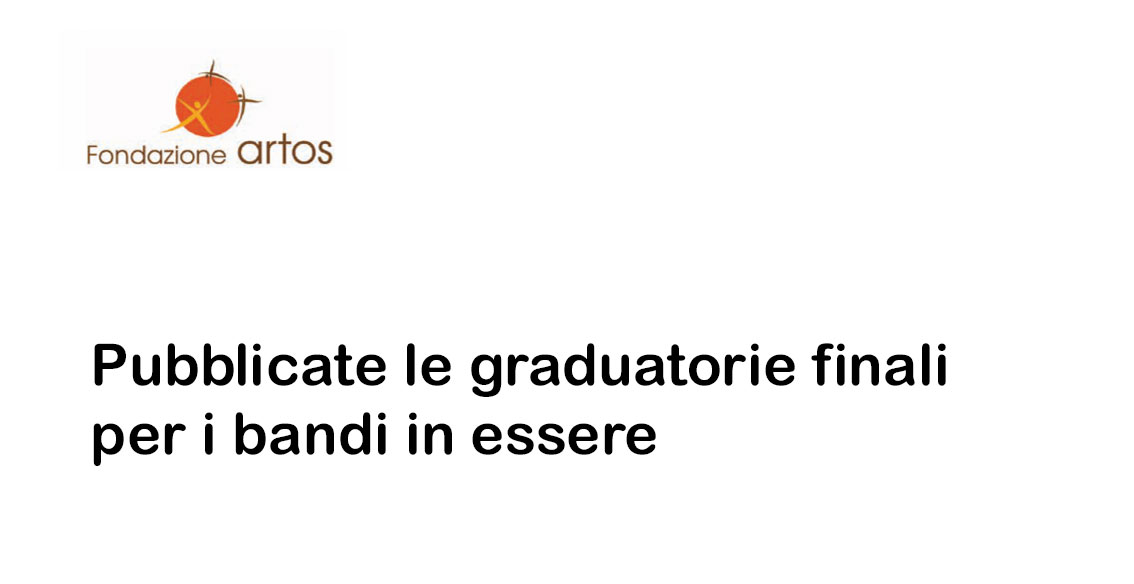 Articolo Fondazione Artos